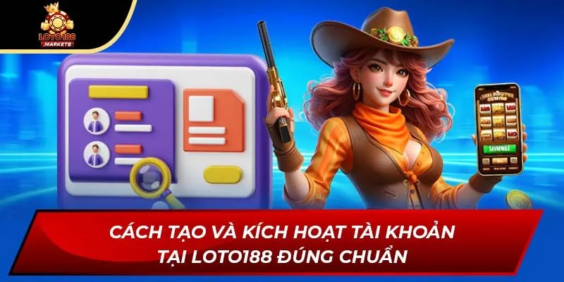 Cách tạo và kích hoạt tài khoản tại Loto188 đúng chuẩn Cách tạo và kích hoạt tài khoản tại Loto188 đúng chuẩn